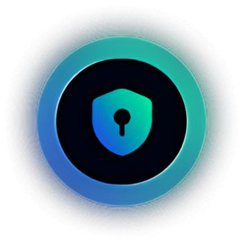 Data privacy and security shield illustration